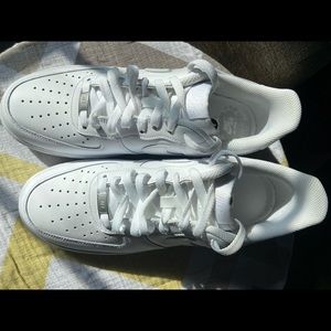 Nike Air Force 1, white, men size 9